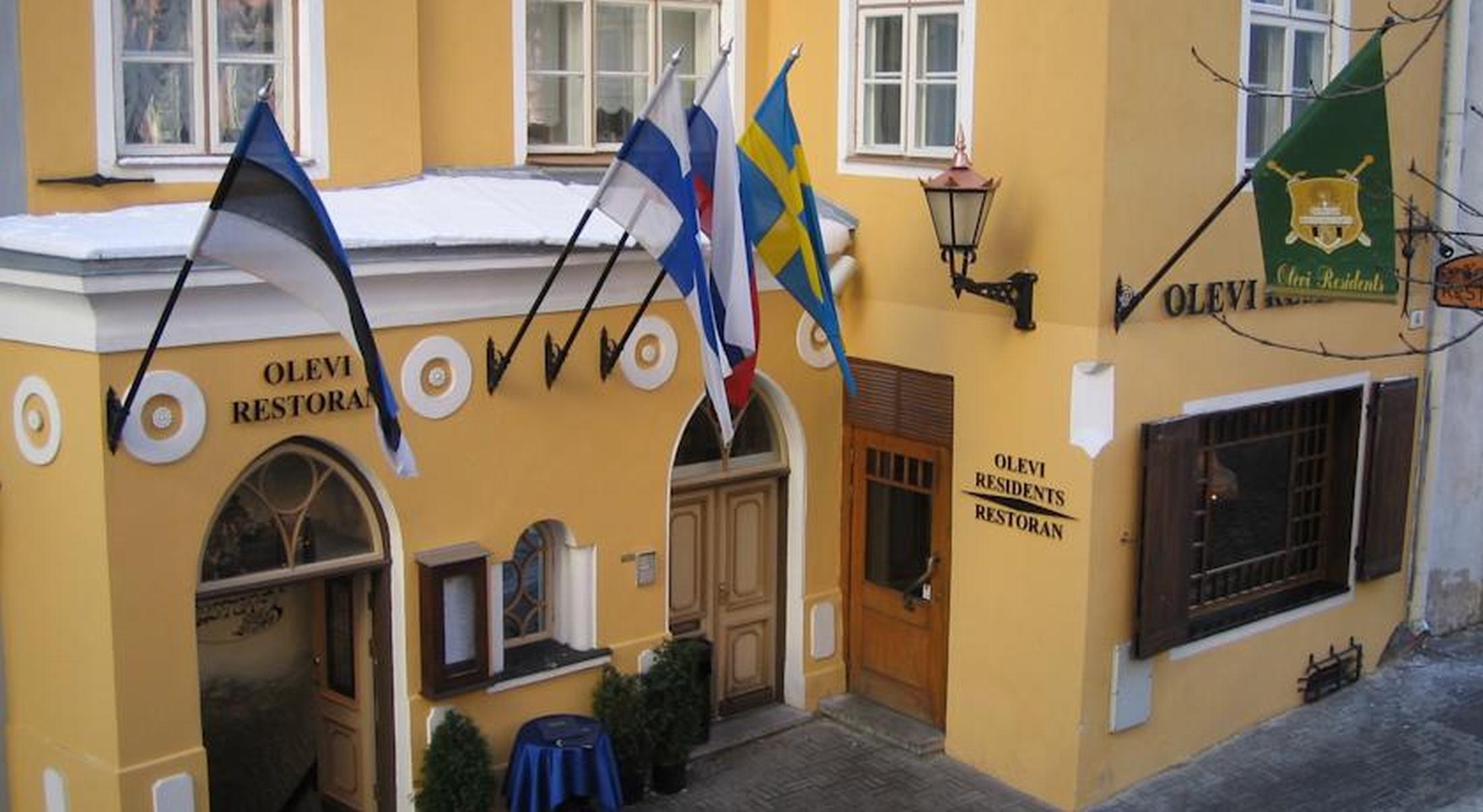 Olevi Residents Hotel Tallinn Bagian luar foto